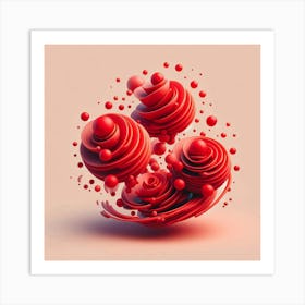 Abstract 3d Art 1 Art Print