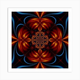 Abstract Art Artwork Fractal Design Art Print