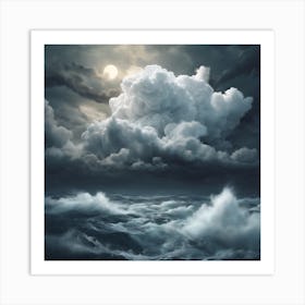 Stormy Sea 2024 Art Print