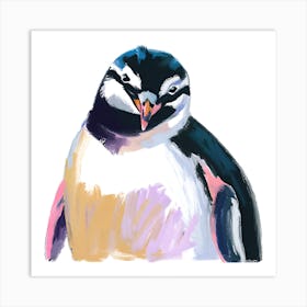 Chinstrap Penguin 08 Art Print