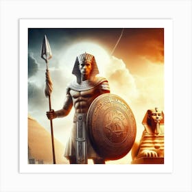 Egyptian Gods 1 Art Print