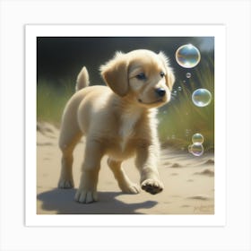 Golden Retriever Art Print