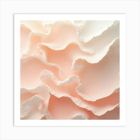 Peach Swirls Affiche