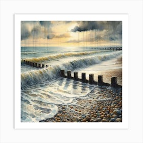 Stormy Seas Art Print