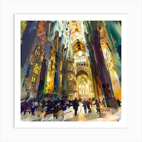 Sagrada Familia 4 Art Print