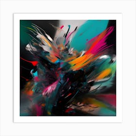 Abstract Painting 1 Art Print