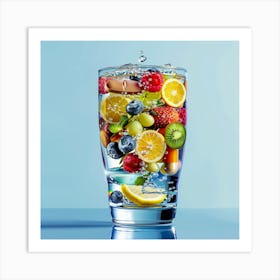 Fruit Water Art Print