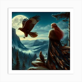 Eagle 10 Art Print