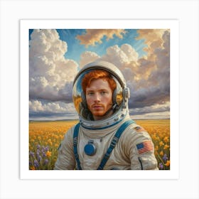 'Astronaut' Art Print