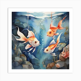 Goldfish  Art Print