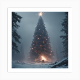 Christmas Tree Art Print