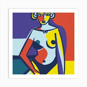 Nude Woman Art Print