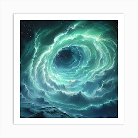 Aurora Portal Art Print