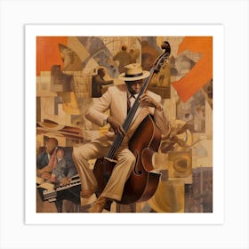 Jazz Musician 2 Art Print