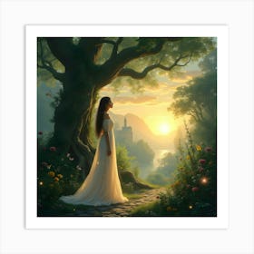 Enchanted Land 1 Art Print