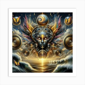 Psychedelic Art 26 Art Print