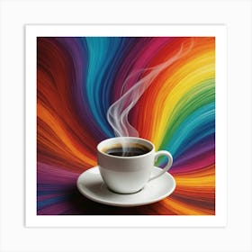 Coffee Splash 3 Art Print