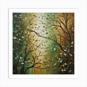 Tree In The Forest Art Print