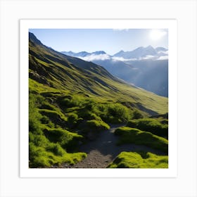 Swiss Alps Art Print