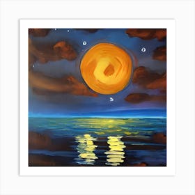 Painted Night Art Print