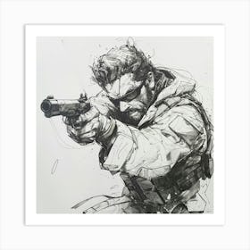 Metal Gear Solid Art Print