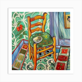 Chair In A Room Van Gogh Wall Art 1 Art Print