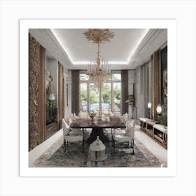 Dining Room Art Print