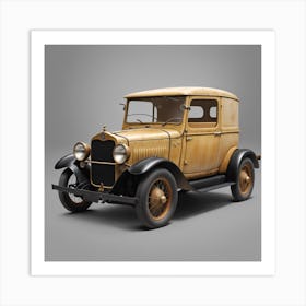 Old model car6 Art Print