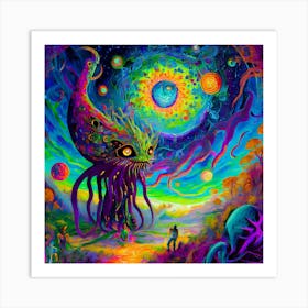 Octopus Art Print