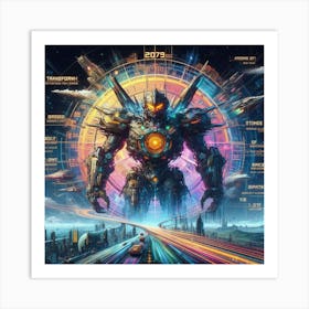 Poster For Transformers Art Print