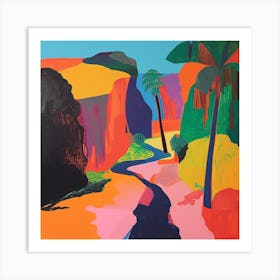 Abstract Travel Collection Guyana 2 Art Print