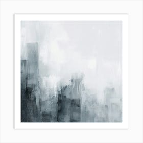 Abstract City Canvas Print Art Print