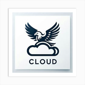 Cloud Logo Art Print