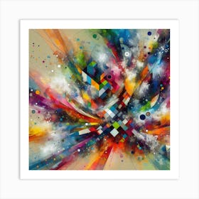 Abstract Painting 1 Art Print