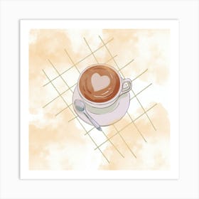 Cup Of Coffee Art Print