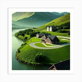 Switzerland Art Print