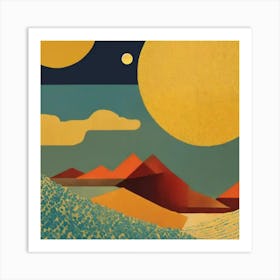 'Sunrise' 4 Art Print