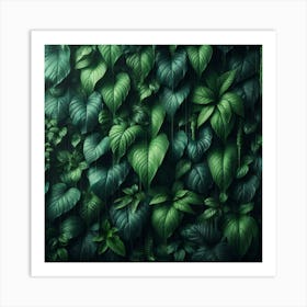 Beautiful Leaves Art Print