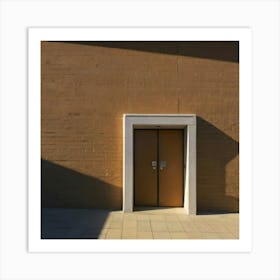 Doorway Stock Videos & Royalty-Free Footage Art Print