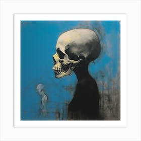 'The Skeleton' 2 Art Print