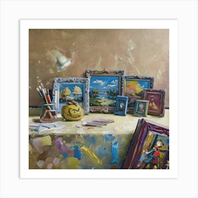 'Artist'S Studio' Art Print