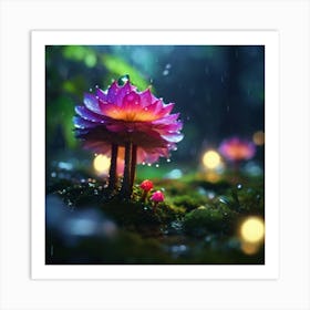 Rainy Night Art Print