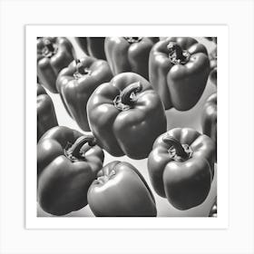 Black Peppers Art Print