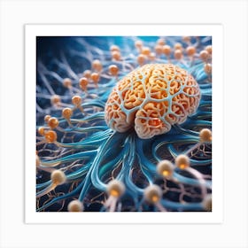 Brain And Nerves 49 Art Print