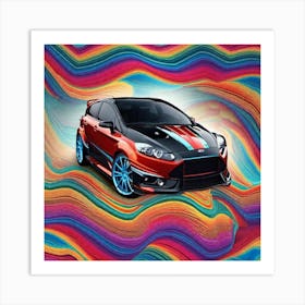 Ford Focus Sr Art Print