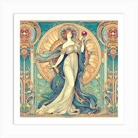 Nouveau Art Print