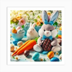 Easter Bunny Art Print