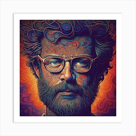 Terence McKenna Art Print