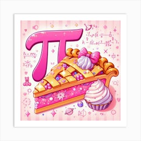 Pi Pie 5 Art Print