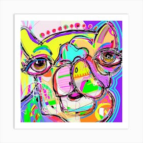 Colorful Mule Pop Art Print